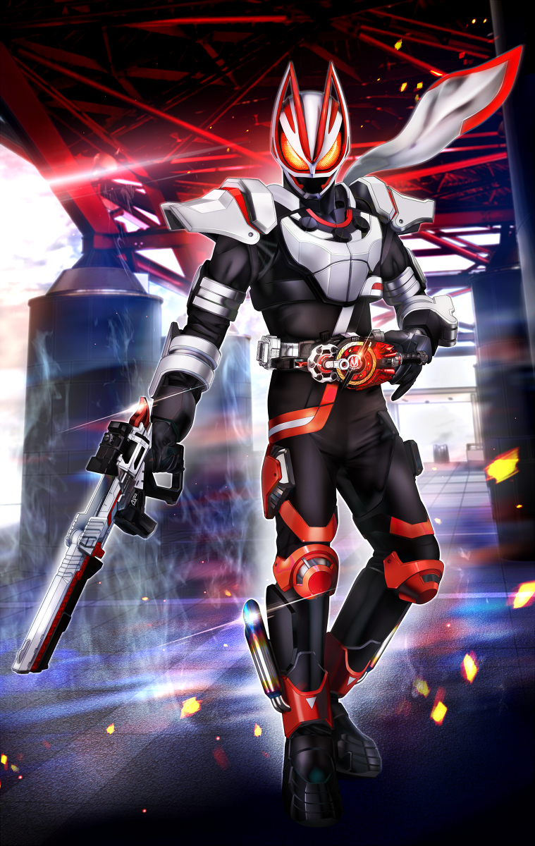 This is a pixiv picture whose title is 仮面ライダーギーツ.