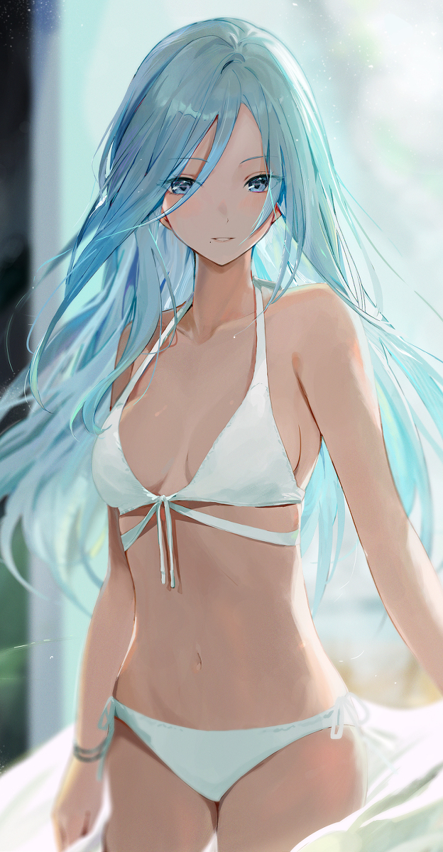 This is a pixiv picture whose title is 雫.