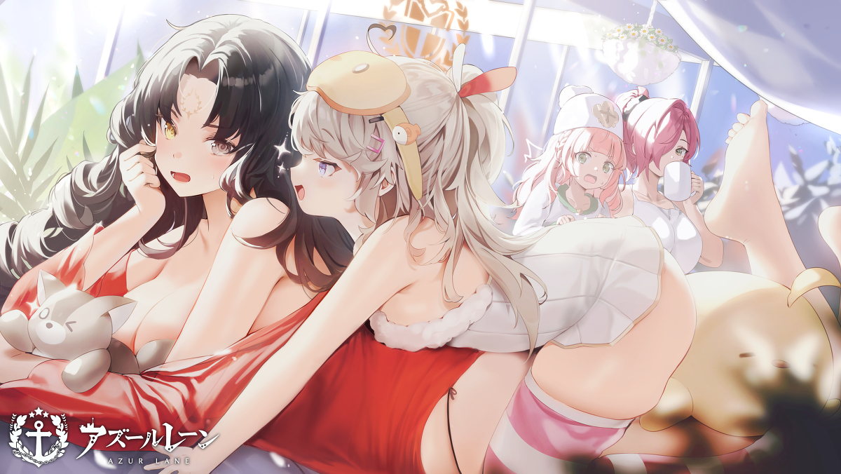 This is a pixiv picture whose title is azur lane.