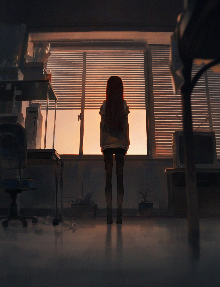This is a pixiv picture whose title is α world without you.