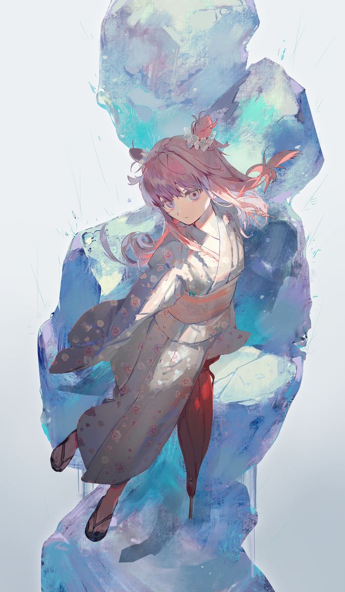 This is a pixiv picture whose title is 氷る.