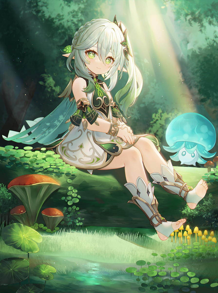 This is a pixiv picture whose title is ナヒーダちゃん.