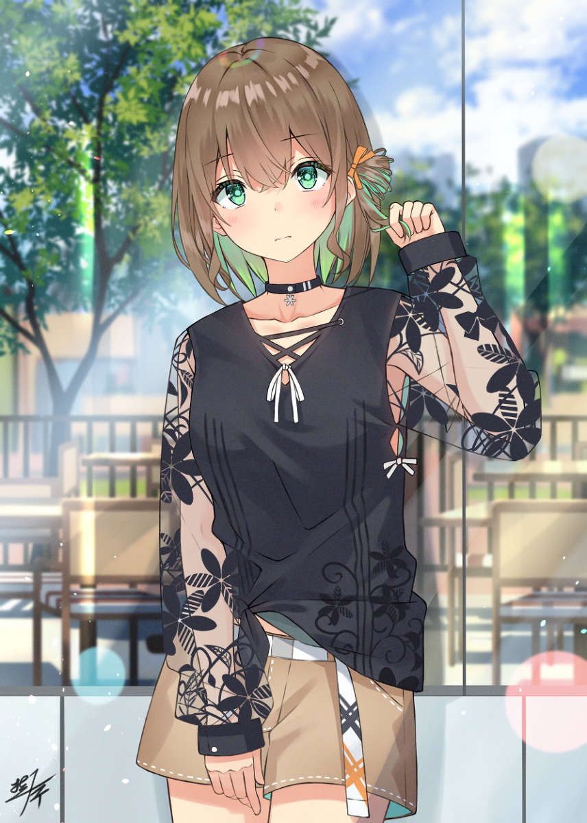 This is a pixiv picture whose title is 夏.