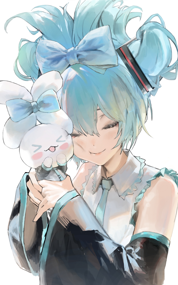 This is a pixiv picture whose title is シナモンミク.