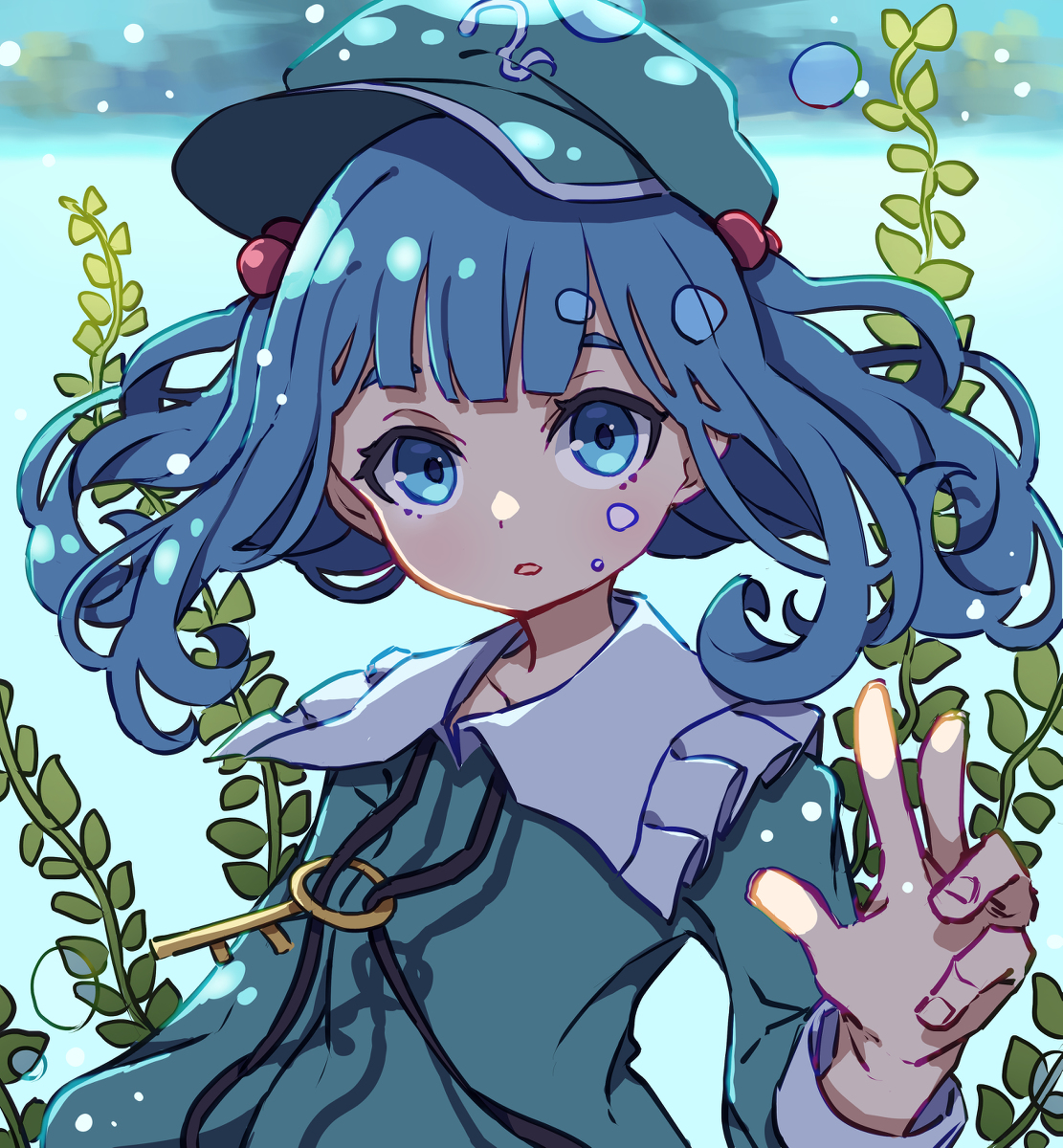 This is a pixiv picture whose title is 水の日.