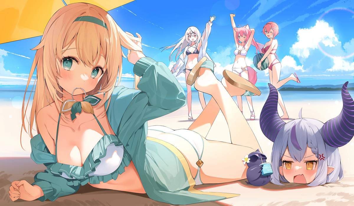 This is a pixiv picture whose title is ☀.