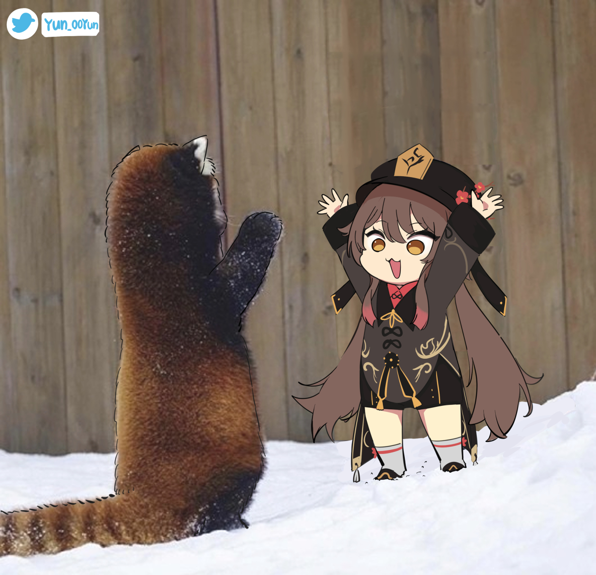This is a pixiv picture whose title is 호두!.