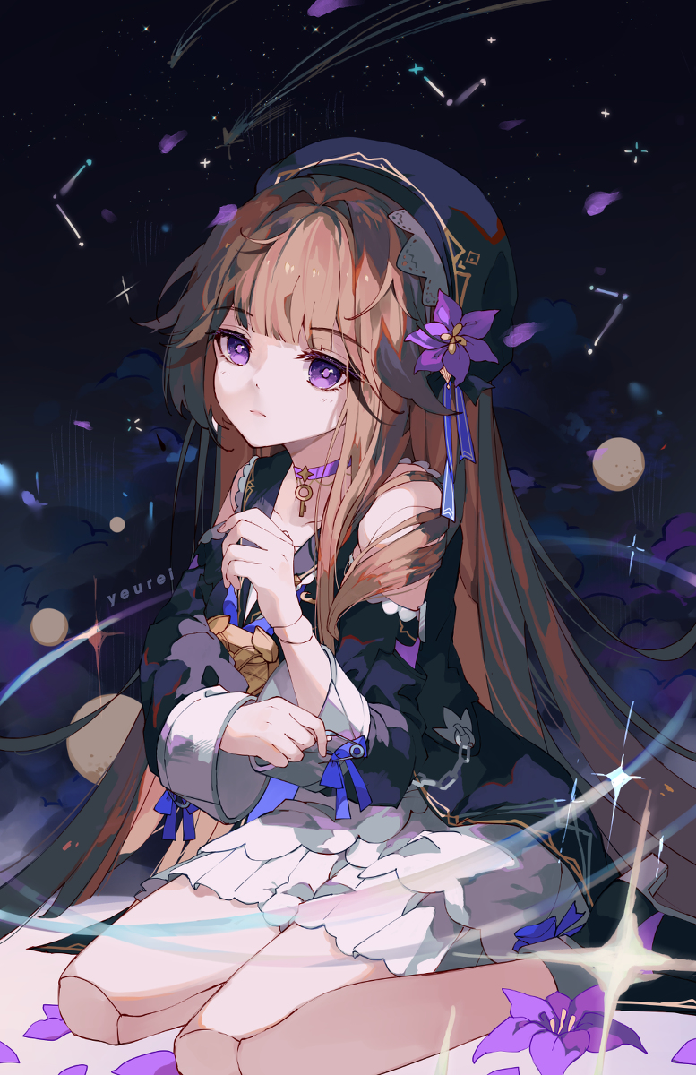 This is a pixiv picture whose title is Herta.