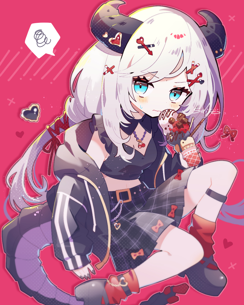 This is a pixiv picture whose title is こっち見んな.