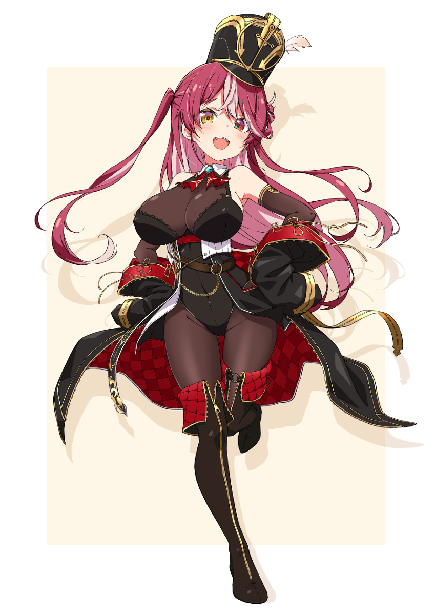 This is a pixiv picture whose title is 船長新衣装.