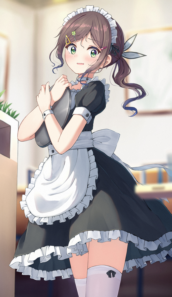 This is a pixiv picture whose title is バイト先がバレてしまった。。。.