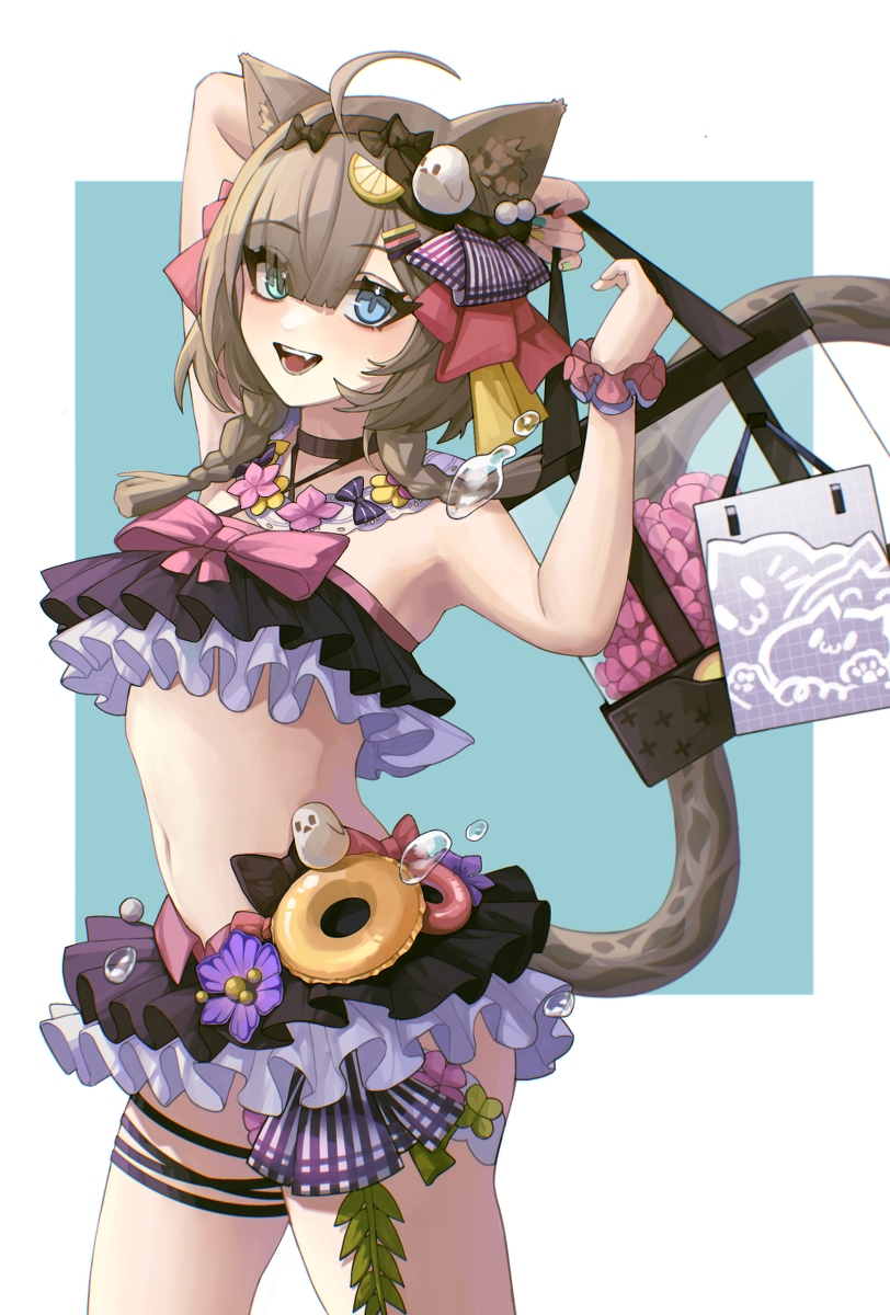 This is a pixiv picture whose title is 盛夏收集者.