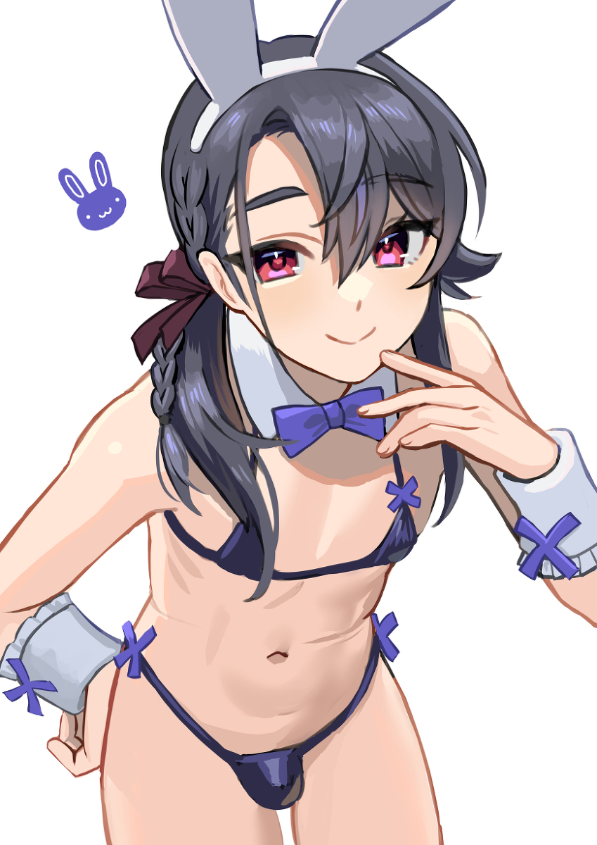 This is a pixiv picture whose title is バニーの日.