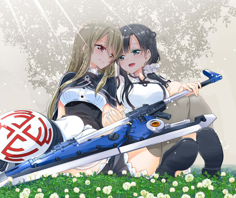 This is a pixiv picture whose title is 陽射しの中で.