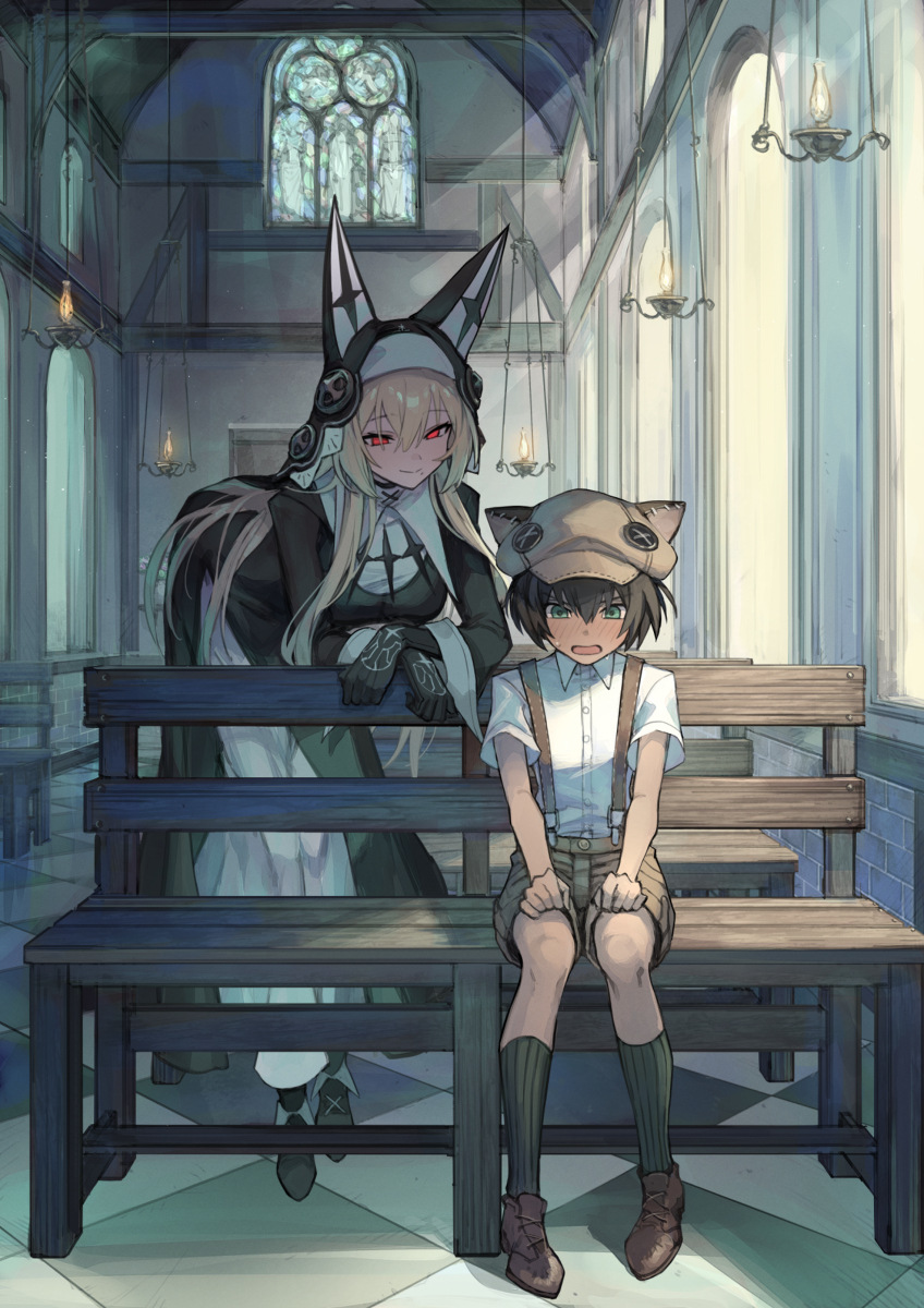 This is a pixiv picture whose title is 告白.