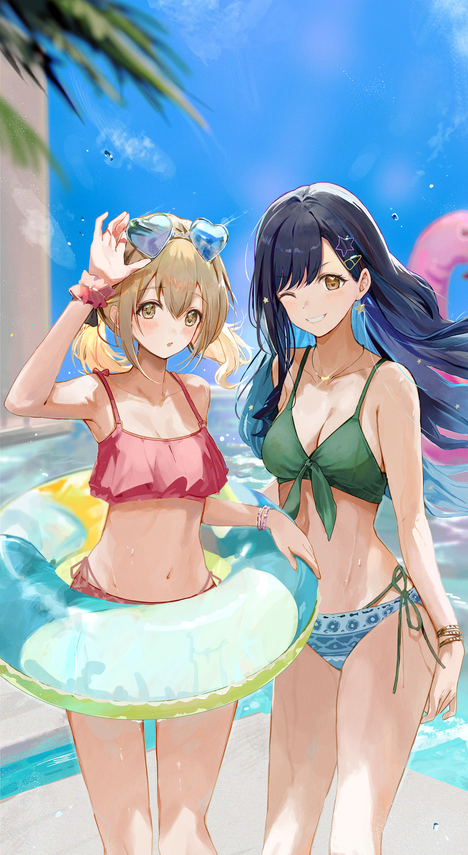 This is a pixiv picture whose title is 杏こは　Summer.