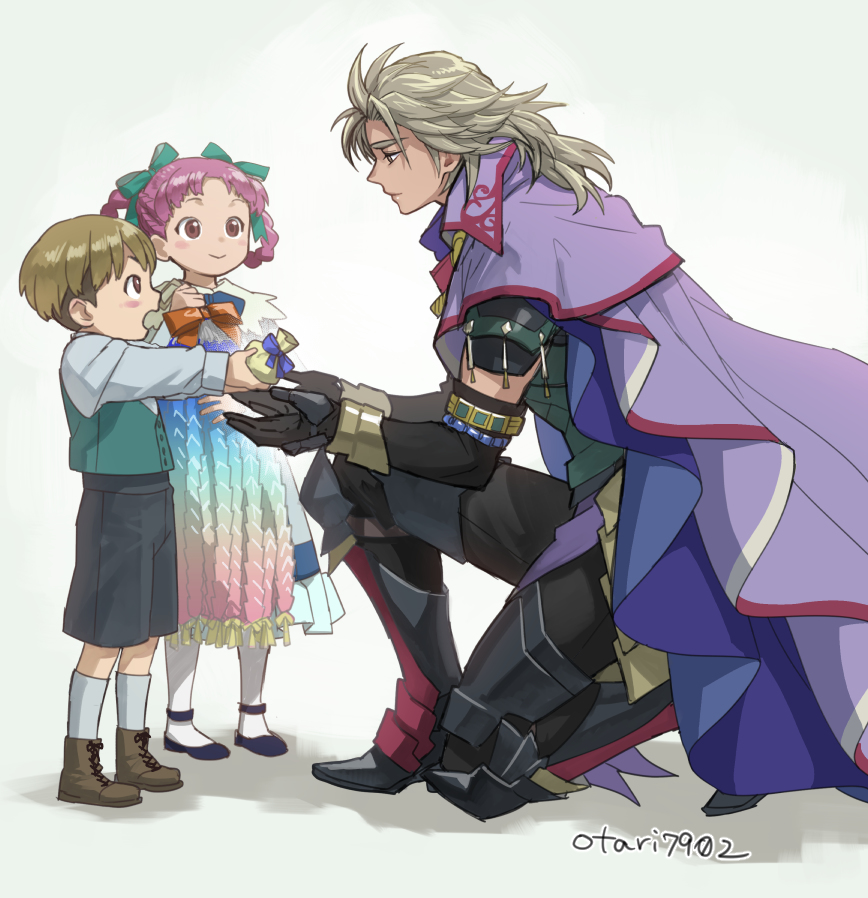 This is a pixiv picture whose title is 陛下に贈り物.