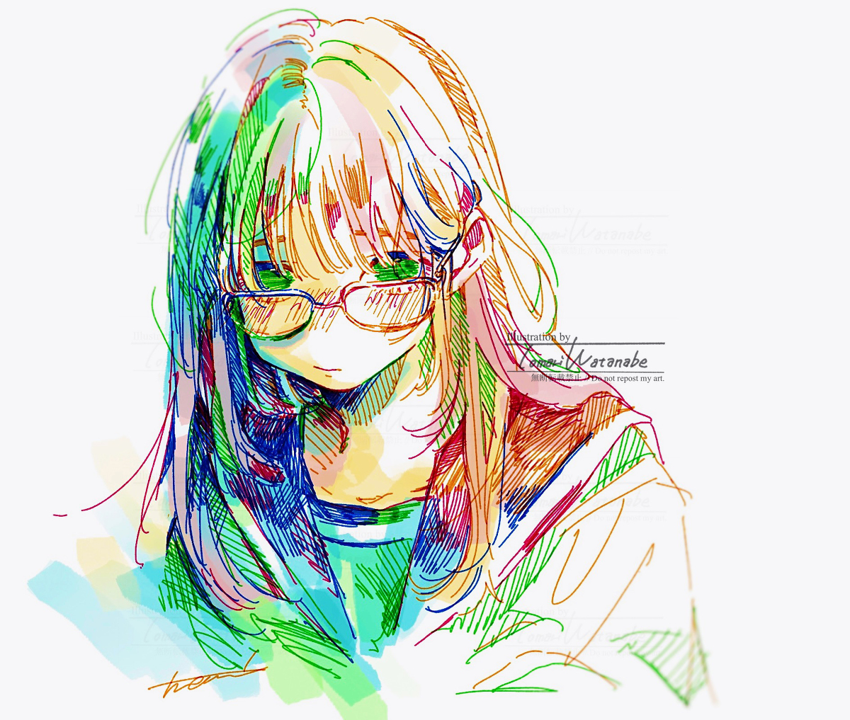 This is a pixiv picture whose title is なにも知らないくせに.
