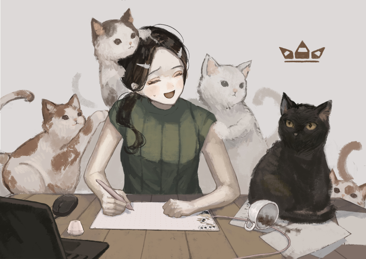 This is a pixiv picture whose title is HUION KIZUNA.