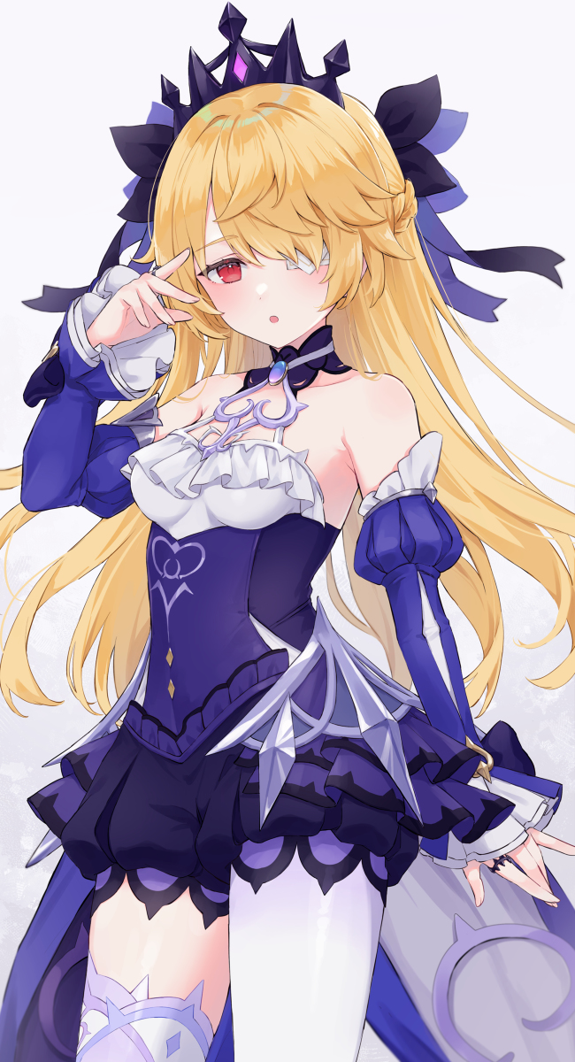 This is a pixiv picture whose title is フィッシュル新衣装.