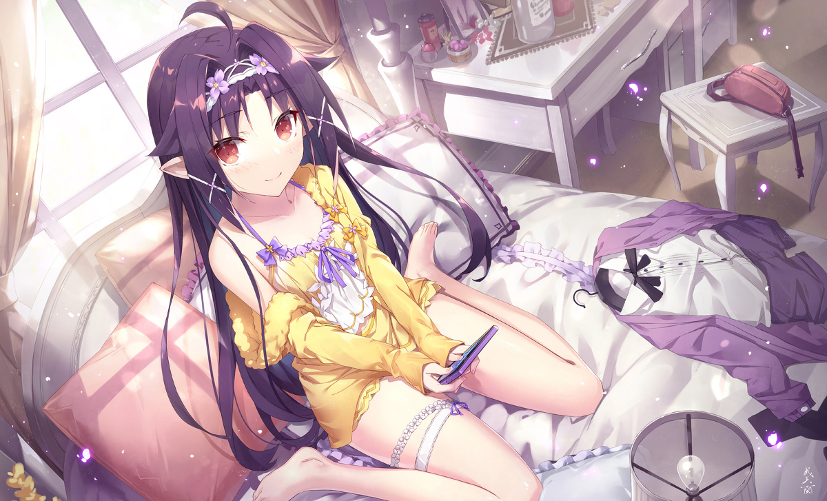 This is a pixiv picture whose title is ユウキ（キャミソール）.