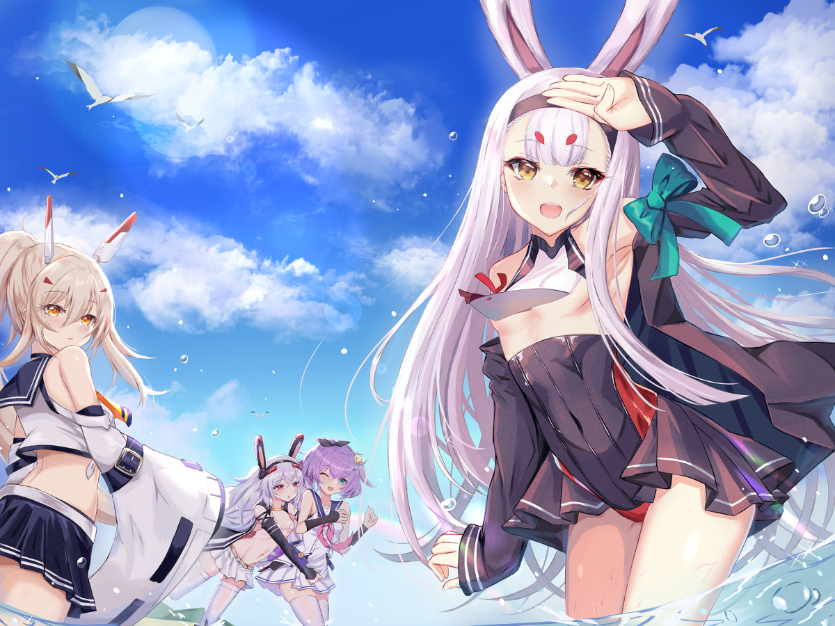 This is a pixiv picture whose title is 蒼き風と共に.
