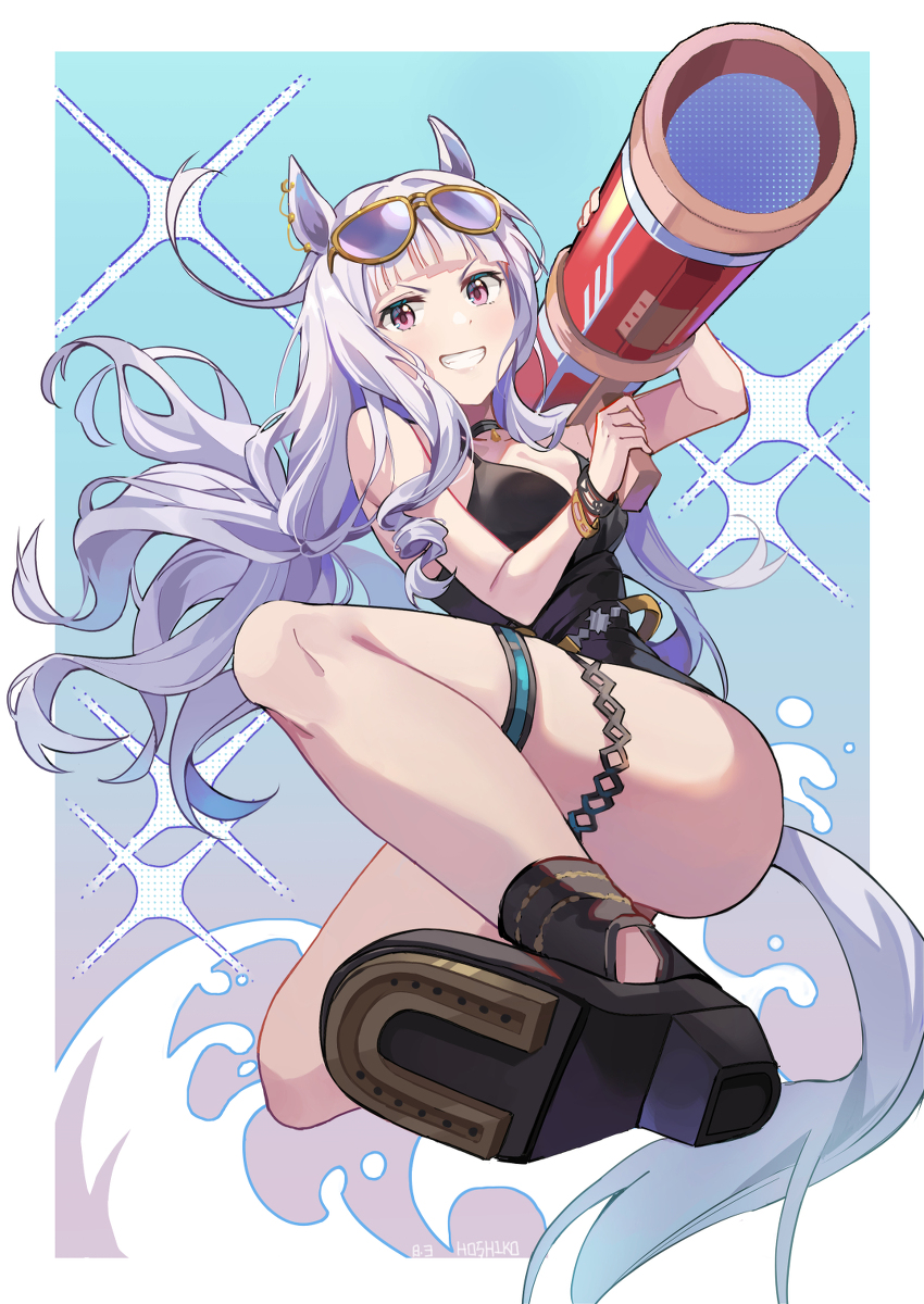 This is a pixiv picture whose title is ゴールドシップさま！.