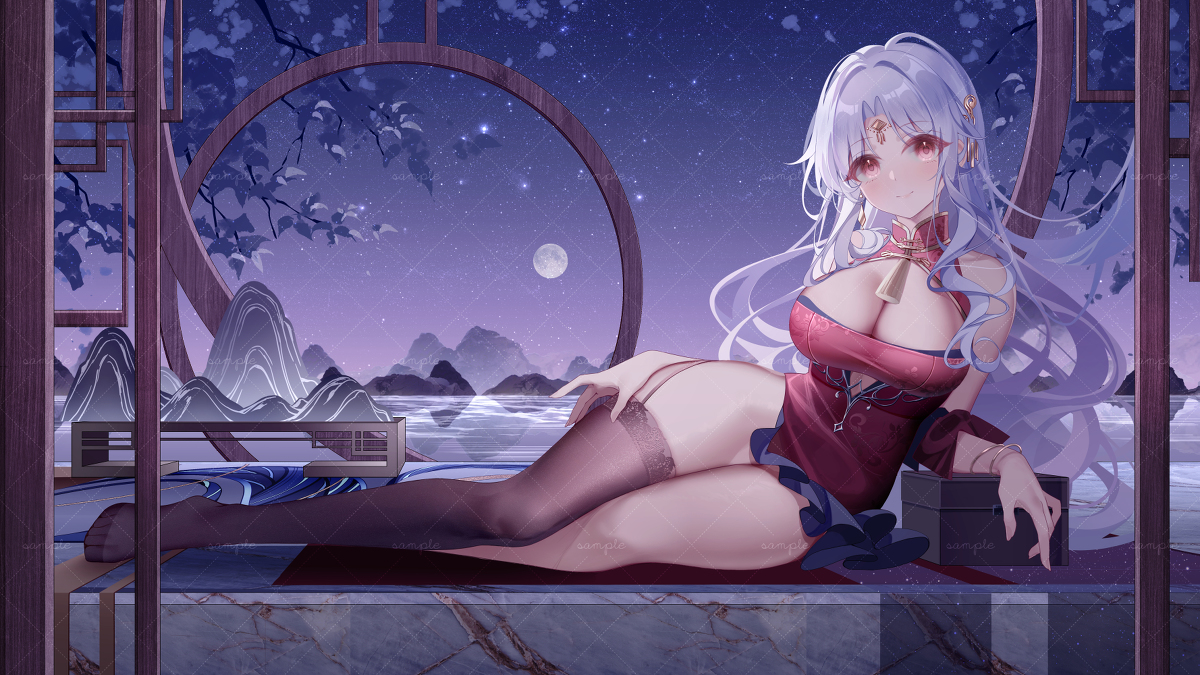 This is a pixiv picture whose title is 旗袍.
