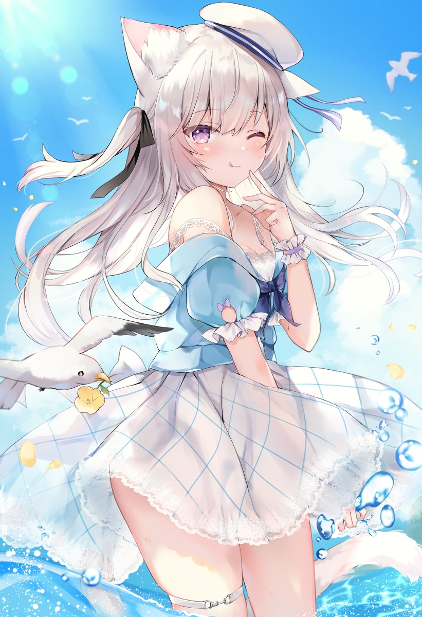 This is a pixiv picture whose title is あなたと特別な夏.