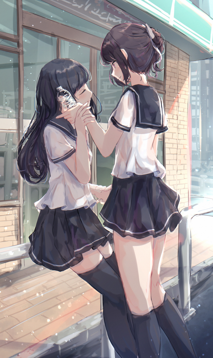 This is a pixiv picture whose title is ひんやり.