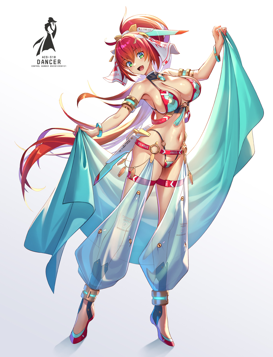 This is a pixiv picture whose title is ダンサー.