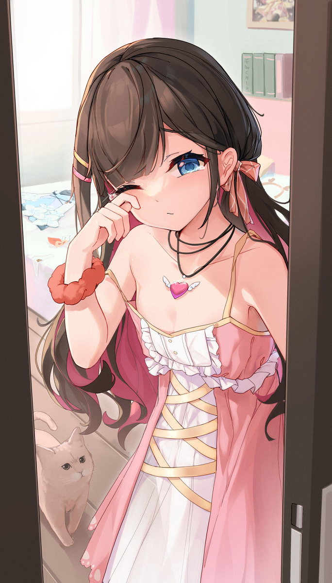 This is a pixiv picture whose title is 开门，社区送温暖.
