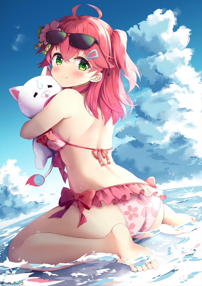 This is a pixiv picture whose title is summer.