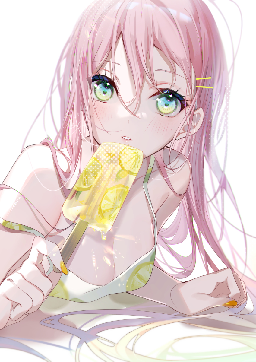 This is a pixiv picture whose title is 🍋.