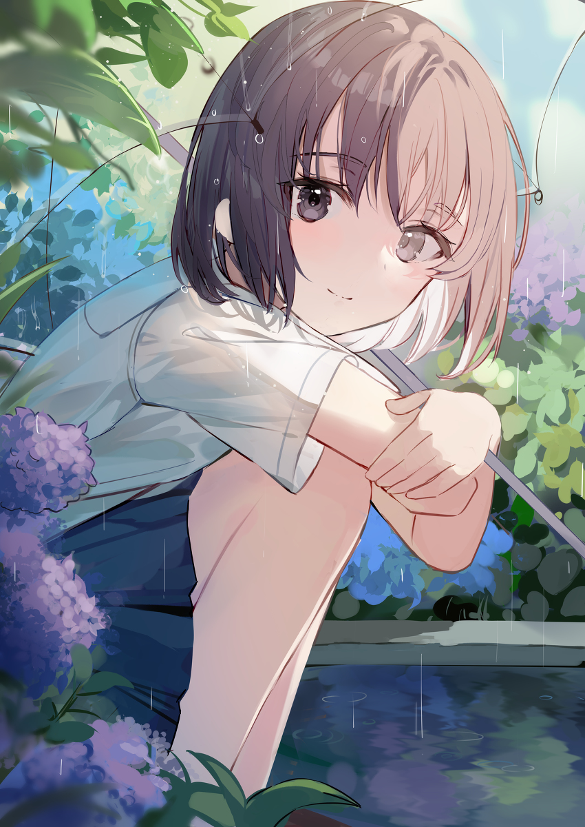 This is a pixiv picture whose title is 君も入る？.