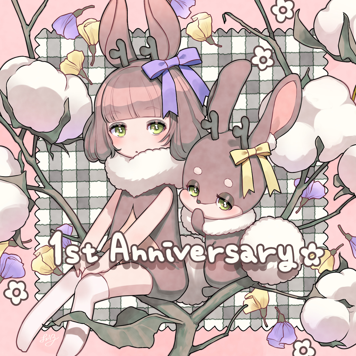 This is a pixiv picture whose title is 🎀.