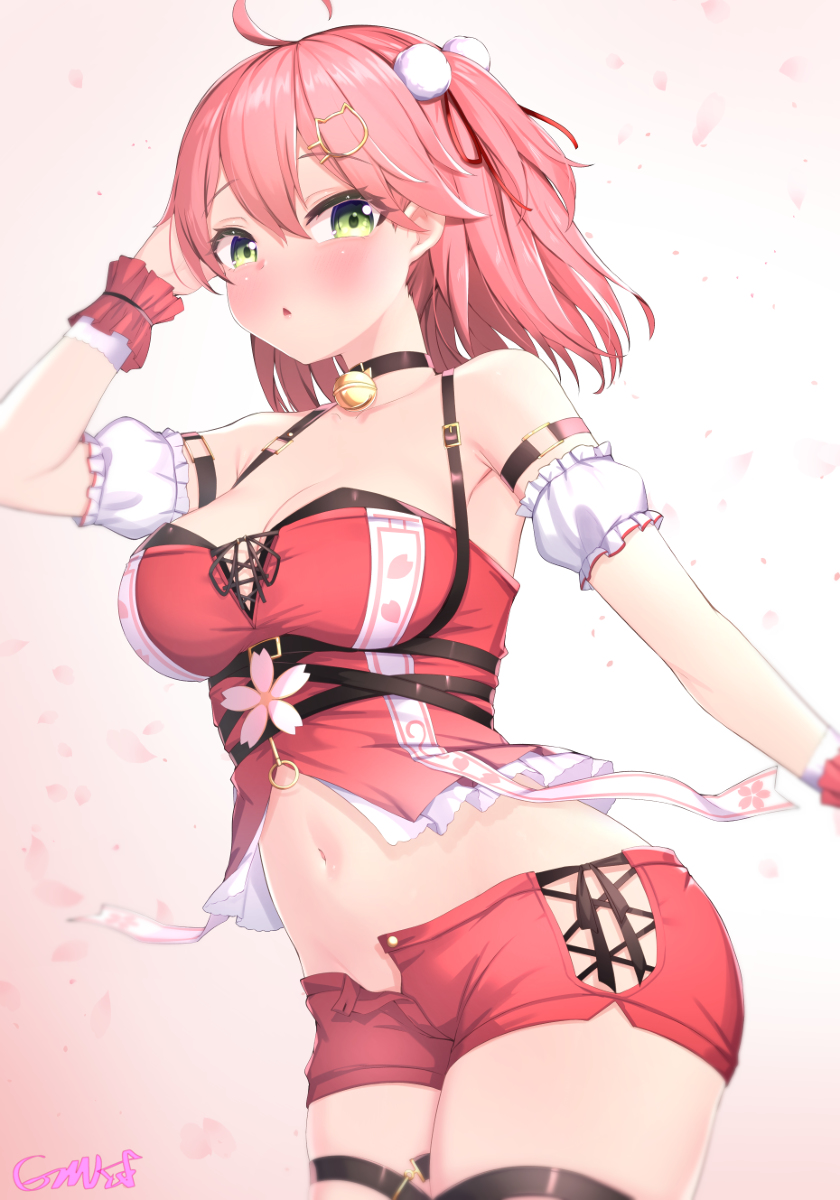 This is a pixiv picture whose title is みこ.