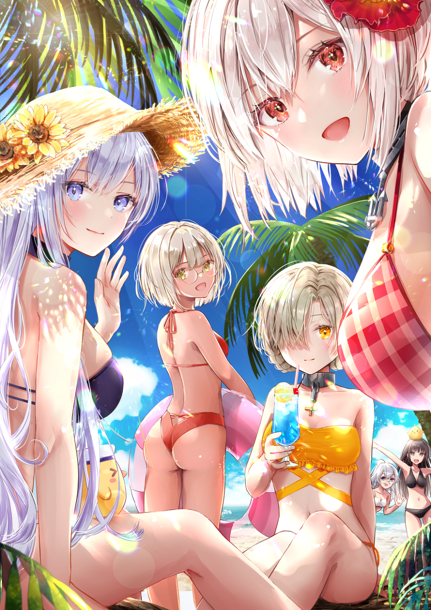 This is a pixiv picture whose title is バカンス.
