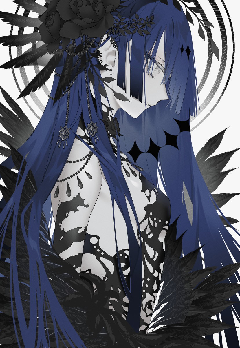 This is a pixiv picture whose title is 無題.