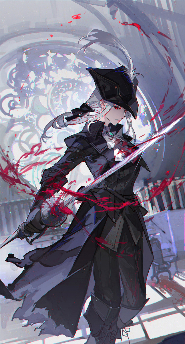 This is a pixiv picture whose title is day5 時計塔のマリア.