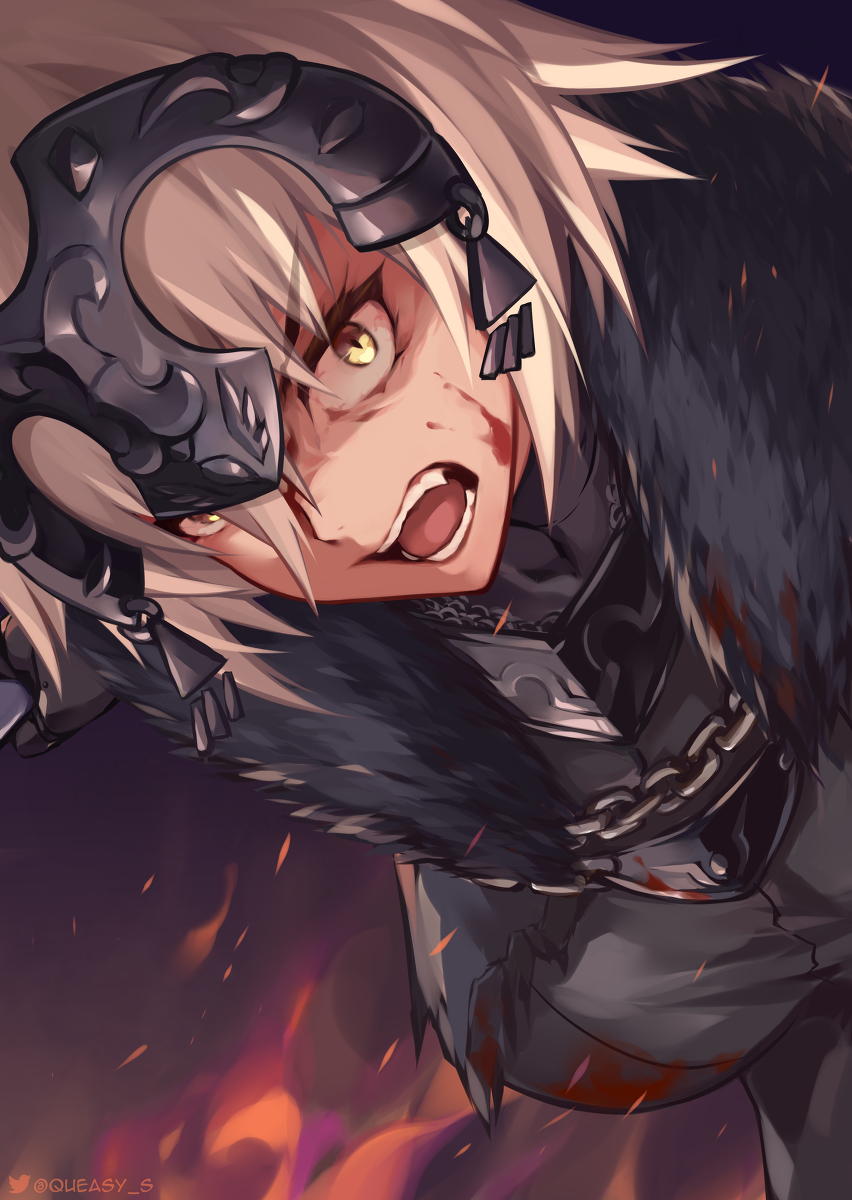 This is a pixiv picture whose title is Jeanne d'Arc Alter.