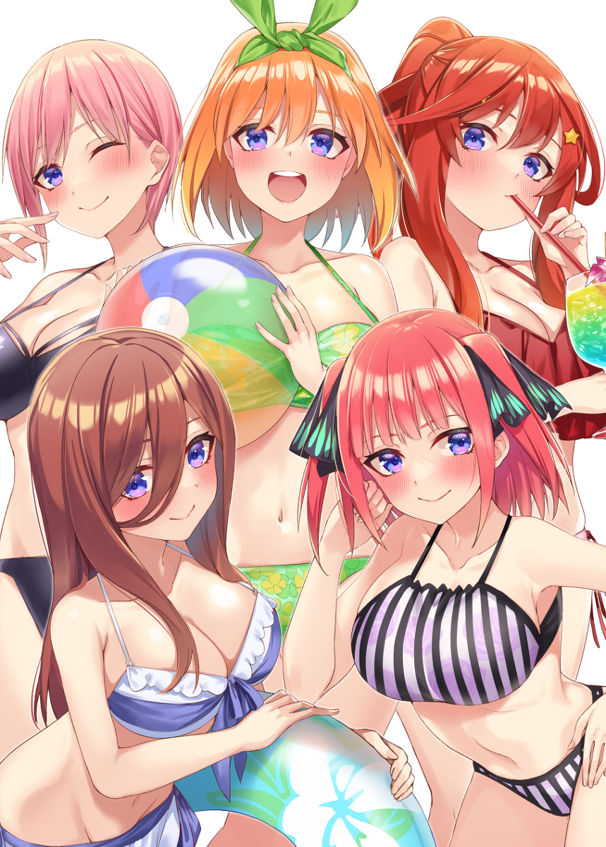 This is a pixiv picture whose title is ごとよめSummer！！.