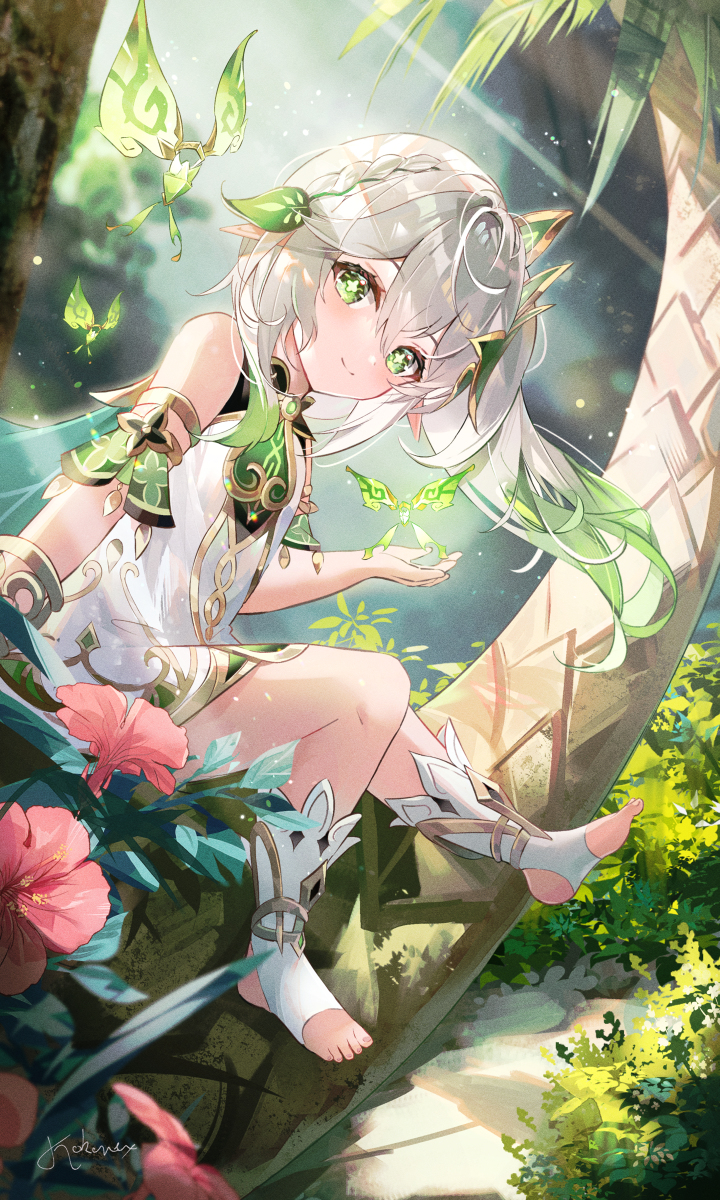 This is a pixiv picture whose title is Nahida.
