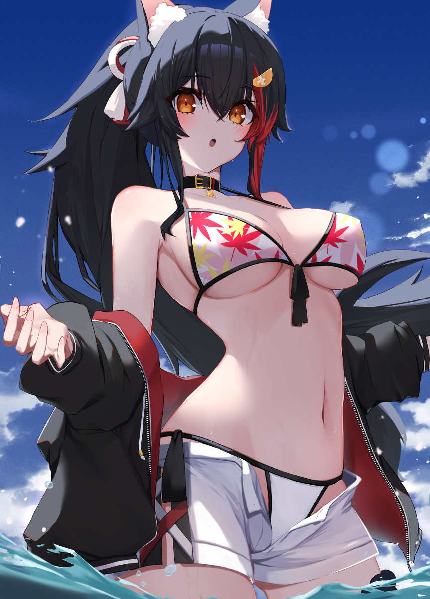 This is a pixiv picture whose title is ミオちゃんサマー！.