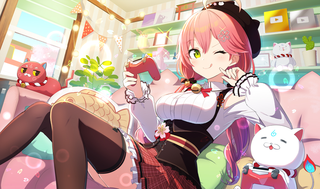 This is a pixiv picture whose title is みこち.