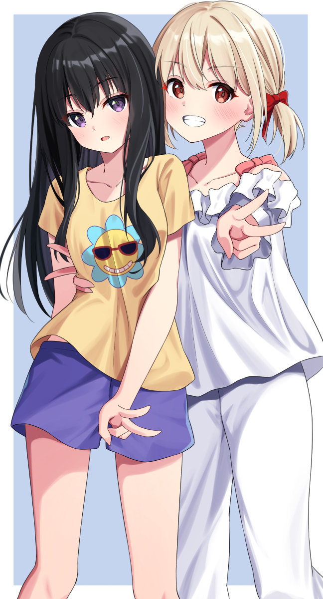 This is a pixiv picture whose title is ✌.