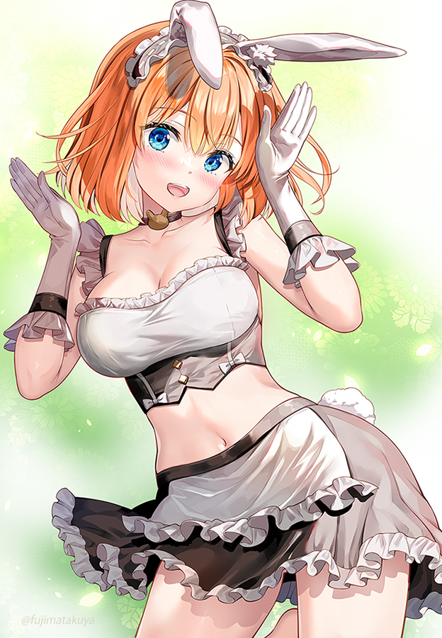 This is a pixiv picture whose title is ご注文は四葉ですか？.