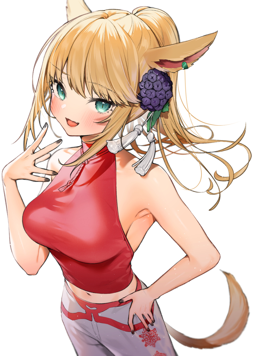 This is a pixiv picture whose title is ミコッテ.