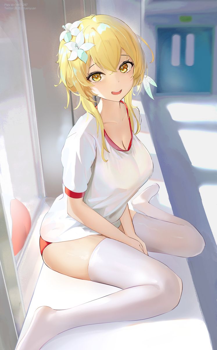 This is a pixiv picture whose title is ブルマー.
