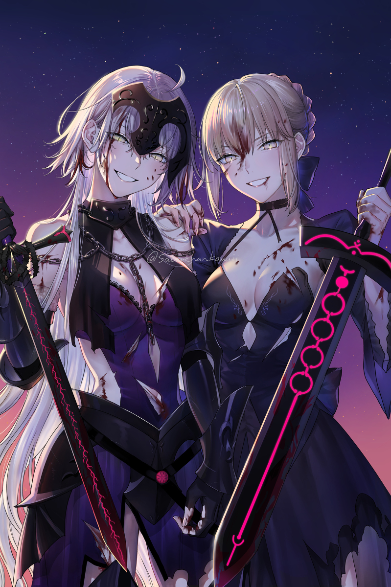 This is a pixiv picture whose title is Wオルタ.